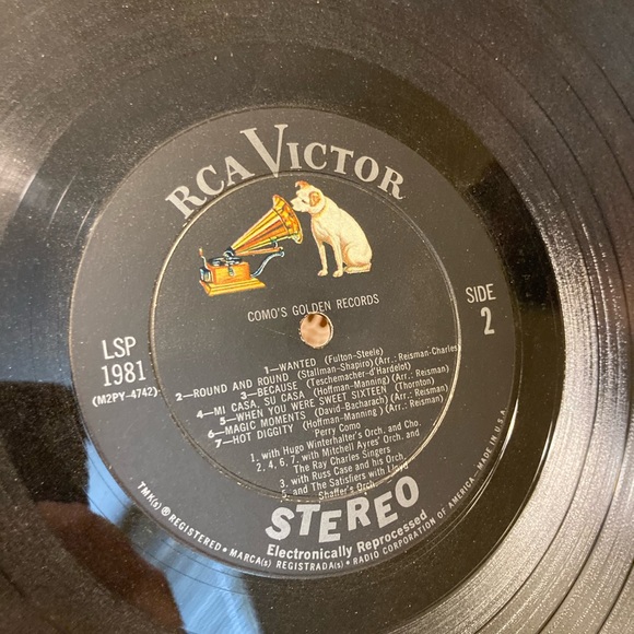 Perry Como, Como's Golden Records Vintage LP Record - Picture 13 of 13